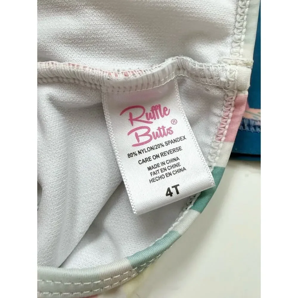 Ruffle Butts Rash Guard Bikini You’re The Tweetest